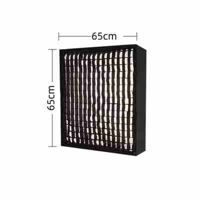 Portable Roll-up LED Light Adjustable Color Temperature 3200K-5600K Remote Control 200W Grid Softbox for Photography Live προμηθευτής