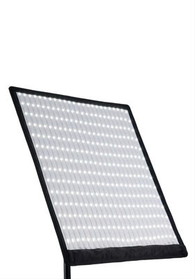 Portable Roll-up LED Light Adjustable Color Temperature 3200K-5600K Remote Control 200W Grid Softbox for Photography Live προμηθευτής