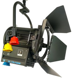 Χωρίς ανεμιστήρα 100W LED Φρέσνελ Φως Bi Color High CRI για Βιντεογράφους Φωτισμός ((Πόλ-επιχειρούμενο ζυγό) προμηθευτής