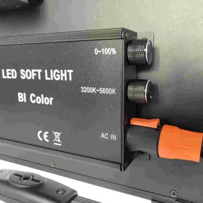 260WHigh CRI/TLCI DMX &amp; ενσωματωμένα φώτα LCD Control LED Interview Panel ((Πολικά λειτουργούμενο ζυγό) προμηθευτής
