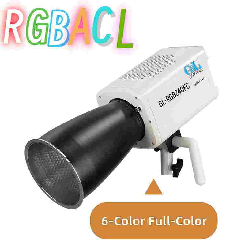 RGB 6-Color Full-Color Spotlight for Film Lighting/RGB/Bluetooth control/6in1 προμηθευτής